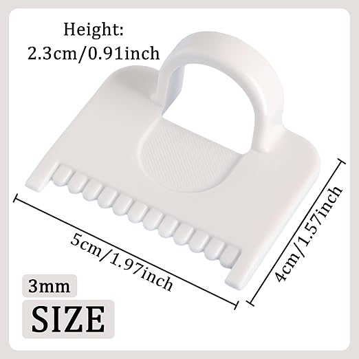 1 PCS Square 3mm Edge Lock Seam Guide, Mini Sewing Finger Ruler - Image 2
