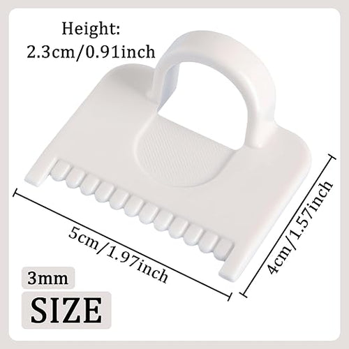 1 PCS Square 3mm Edge Lock Seam Guide, Mini Sewing Finger Ruler - Image 2