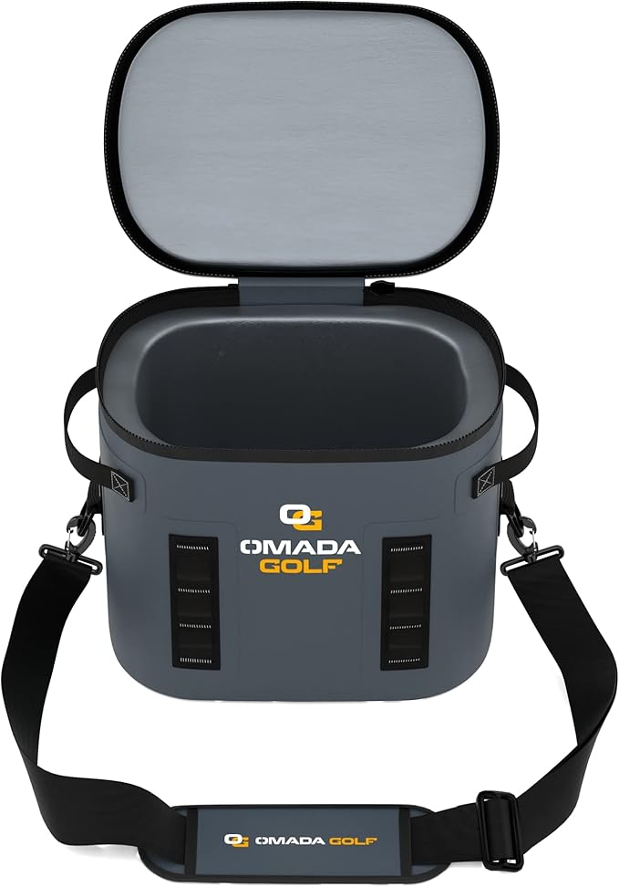 OMADA GOLF Cooler | 24 Hour Ice Chest | for Any Golf Push Cart | Hard Portable Cooler