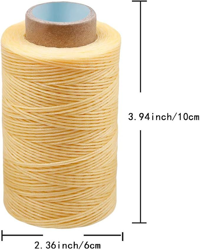 284 Yards Waxed Thread, 210D Heavy Duty Wax Upholstery Thread - Image 2