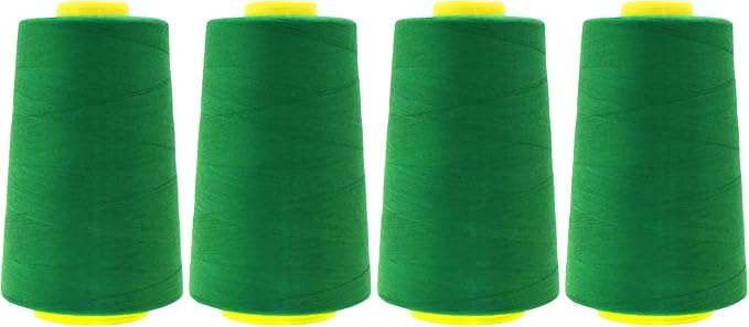 Mandala Crafts 4 Pack of Serger Threads Cones Spools by MandalaCrafts