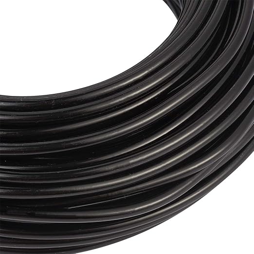 Fashewelry 65.6 Feet 3.5mm Aluminum Wire Black Bendable Metal Craft Wire - Image 5