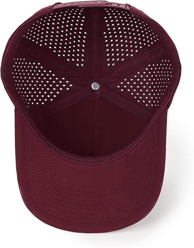 HH HOFNEN Quick Dry Baseball Cap Mesh Snapback Hat Sun and Rain Protection Golf Ball Cap for Men Women
