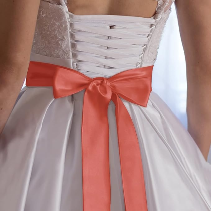 Humphrey's Craft 3 Inch Watermelon Double Faced Satin Ribbon - Image 4