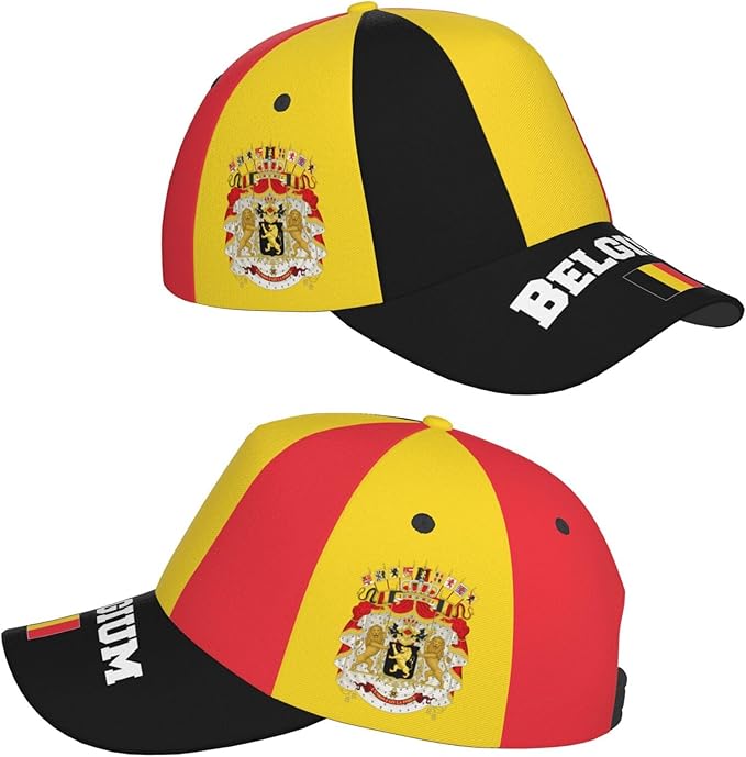 National Flags Baseball Cap for Men Women, Fashion Adjustable Sun Protection Visor Caps Trucker Hat Patriotic Caps