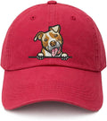 Pet Dog Lover Gifts,Embroidered Dog Baseball Hats for Men Women Dad Mom