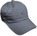 Speedy Pros Soft Baseball Hat Embroidered Dad Hat Air Force Emblem Embroidery Men & Ladies Baseball Cap Cotton