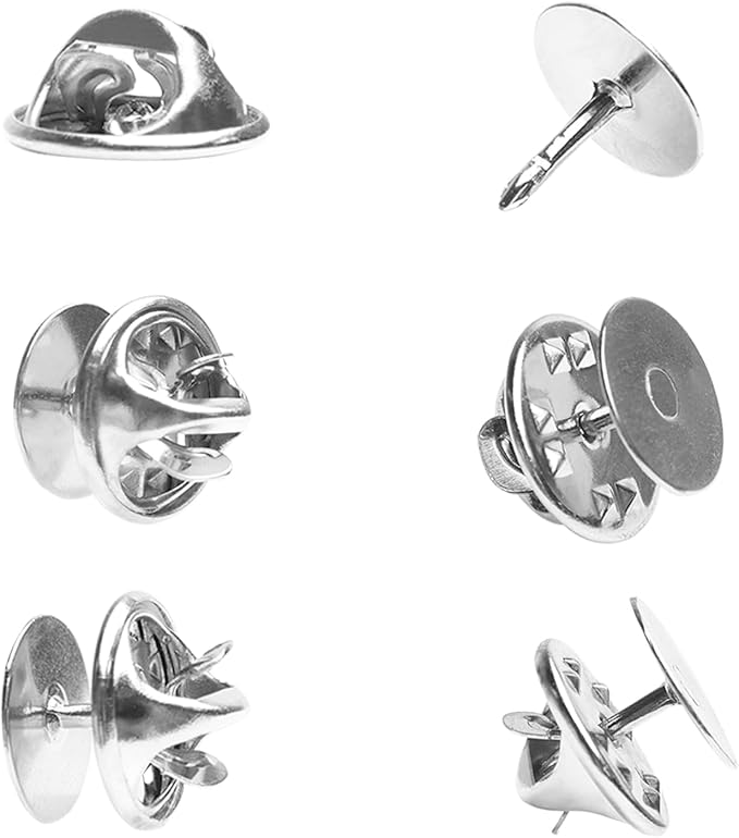 50 Pairs Premium Butterfly Clutch Pin Backs - Image 3