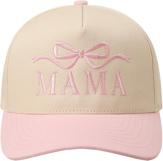 MIRMARU Two-Tone Vintage Canvas Trucker Hats for Men & Women, Adjustable Size Baseball Caps with Trendy Embroidered Design