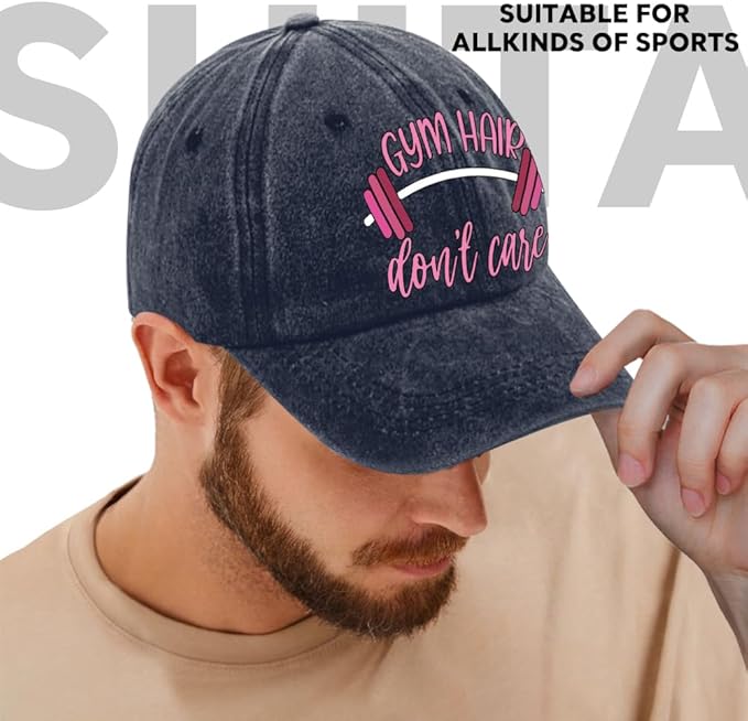 Humor Saying Adjustable Washed Cotton Baseball Cap, Funny Retro Trucker Hat Gift for Men Women Dad Husband Coworker