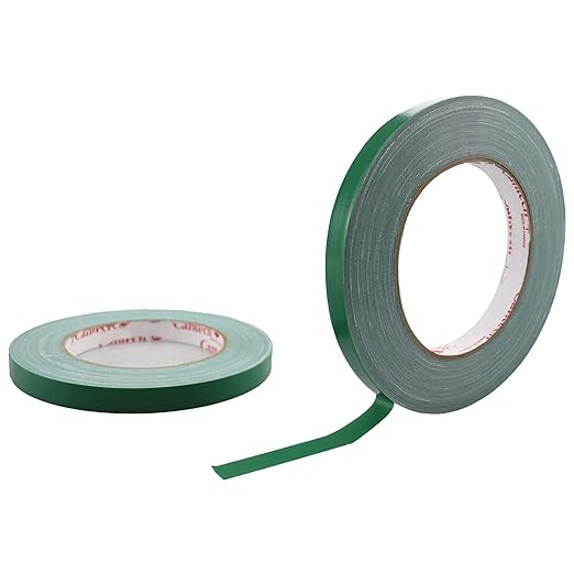 2 PCS Green Floral Tape, 0.5" Flower Stem Wrap Tapes, Waterproof Florist Tape by Unknown