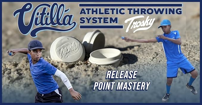 Trosky Vitilla Training Disks – Dominican-Style Street Baseball Game for Hand-Eye Coordination, Reaction Speed & Infield Skill – Baseball & Softball Training Aid for All Ages