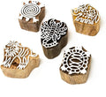 Hashcart Wooden Stamp Block, Printing Stamp Design Set | Block by Hashcart