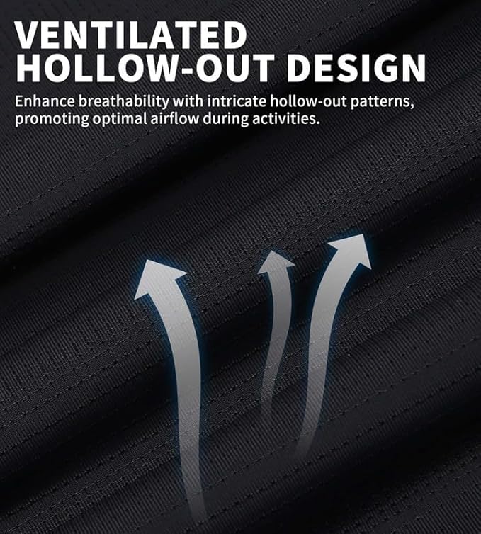 Damipow Premium Golf Shirts for Men Dry Fit Performance Polo Short Sleeve Collared Shirt