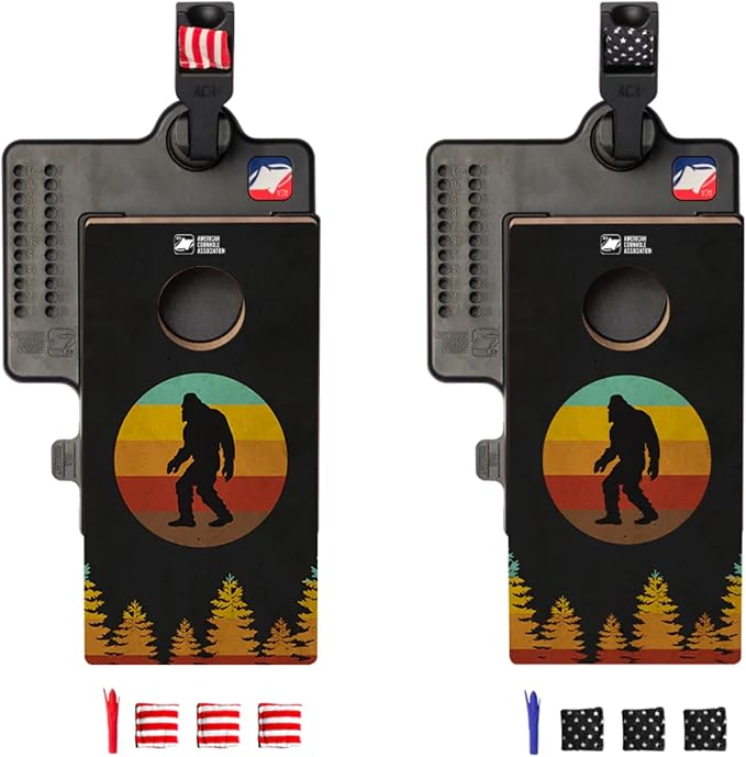 ACA American Cornhole Association Table Top Mini Cornhole Game Set by ACAAmericanCornholeAssociation
