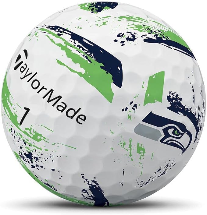 TaylorMade Golf Speed Soft Ink NFL Golf Balls