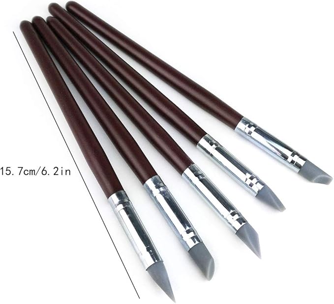 20pc Silicone Clay Sculpting Tools - Image 2
