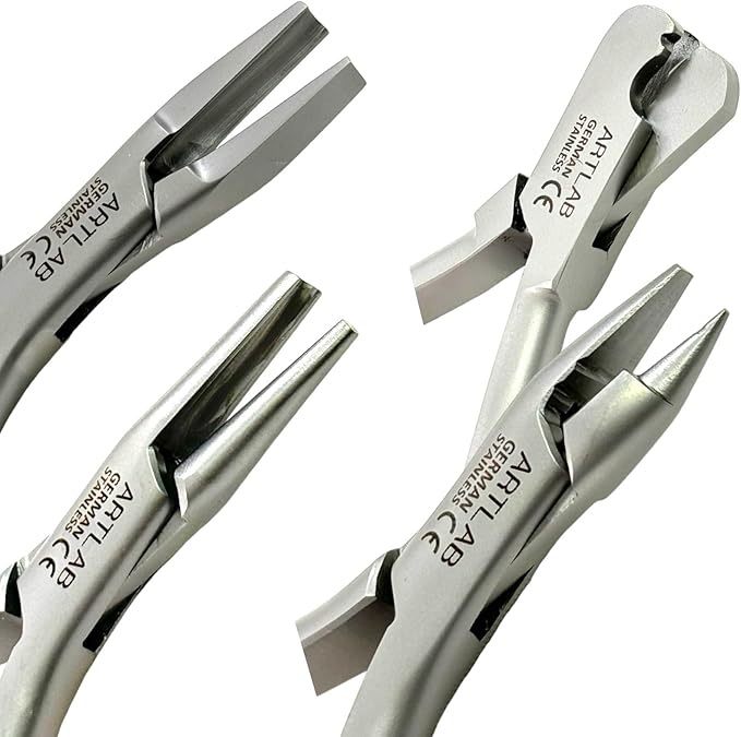 4 Pliers Types for Metal Forming, Wire Bending for Making Loops, Wire Shape - Image 2