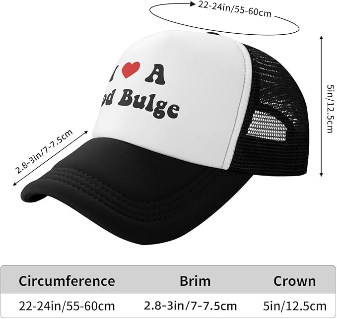 Funny Trucker Hat Funny Gag Gifts Snapback Hat for Adult Humor Fishing Cap Adjustable Mesh Sport Baseball Caps for Women Men
