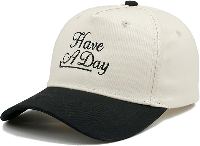 Embroidered Baseball Cap, Cotton Dad Hat, Fun & Heartfelt Stitching, Adjustable Casual Outdoor Hat for Men Women