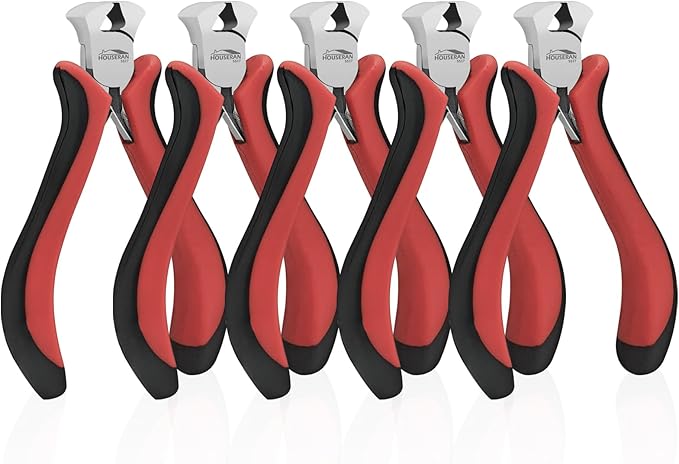 End Cutting Pliers 4"-5 Pack End Cutting Pliers by HOUSERAN