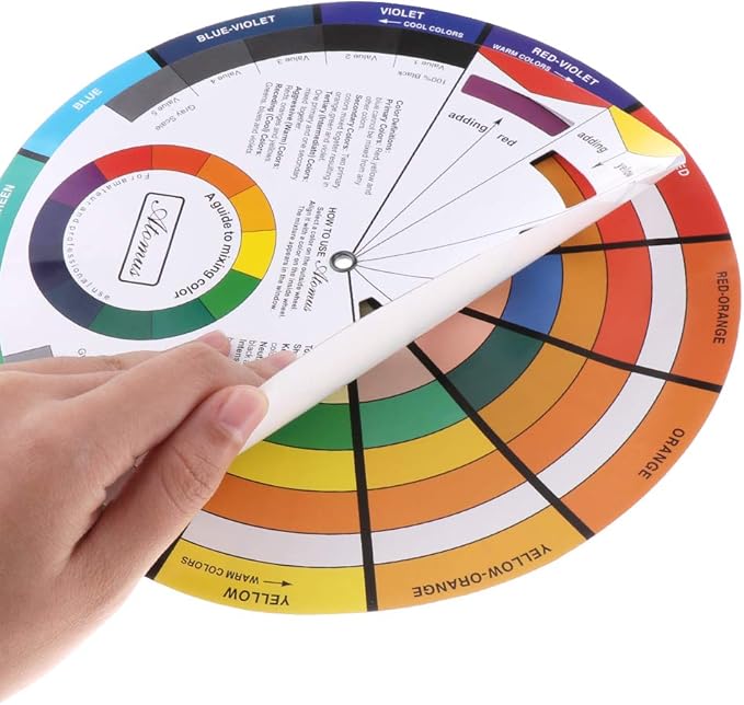 Pocket Color Wheel, Paint Mixing Learning Guide Art Class Teaching Tool - Image 7