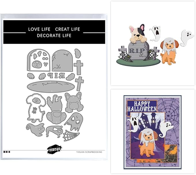 Halloween Clear Silicone stampReusable Stamp - Image 5