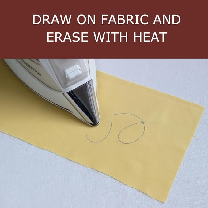 Madam Sew Heat Erasable Fabric Marking Pen | Blue Quilting, Crafts and - Image 2