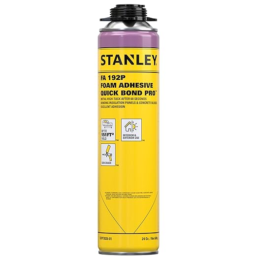 Stanley Quick Bond Adhesive Foam by STANLEY
