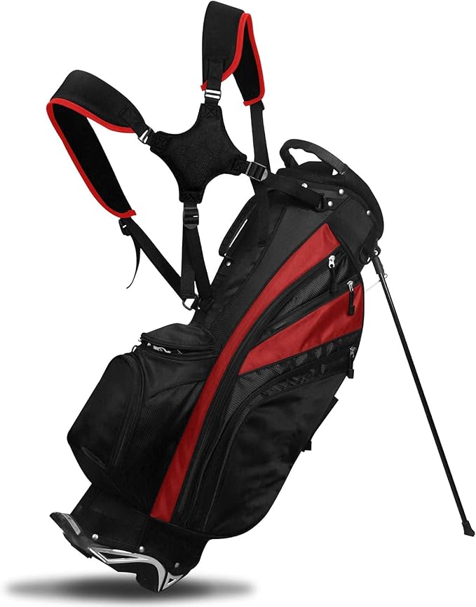 Golf Bag Strap Replacement Comfort Double Shoulder Adjustable Strap Padded Golf Carrying Bag Strap