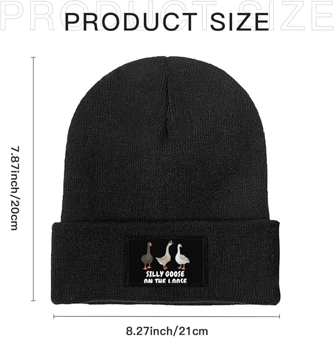 Funny Goose Hat Silly Goose On The Loose Hat Men Baseball Hats Funny Cap