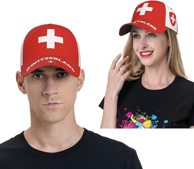 National Flags Baseball Cap for Men Women, Fashion Adjustable Sun Protection Visor Caps Trucker Hat Patriotic Caps
