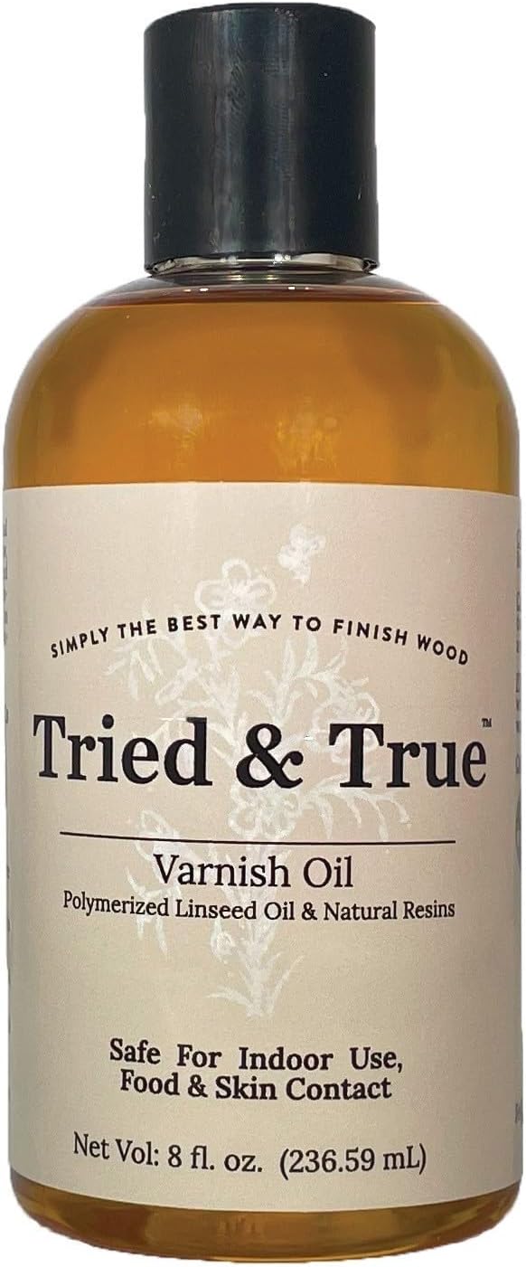 Tried & True Superior Varnish Oil Wood Finish & Sealer, 8 oz. by TriedTrue