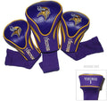 Team Golf NFL San Diego Chargers Contour Golf Club Headcovers (3 Count) Numbered 1, 3, & X, Fits Oversized Drivers, Utility, Rescue & Fairway Clubs, Velour Lined for Extra Club Protection