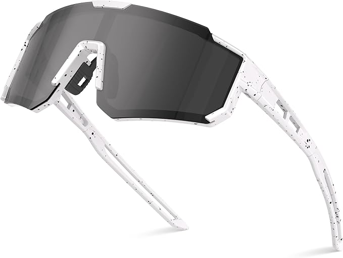 Kids Polarized Sunglasses for Boys & Girls, Youth Baseball Softball Cycling Sports Sunglasses UV Protection Ages 3-12