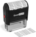 ExcelMark Custom Stamp – Clear & Crisp Impressions – Personalized Self-Inking by ExcelMark
