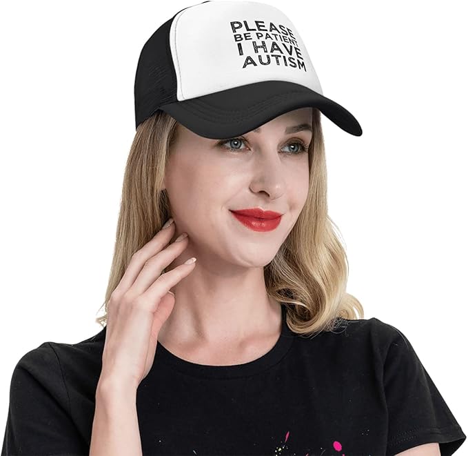 Funny Trucker Hat Funny Gag Gifts Snapback Hat for Adult Humor Fishing Cap Adjustable Mesh Sport Baseball Caps for Women Men