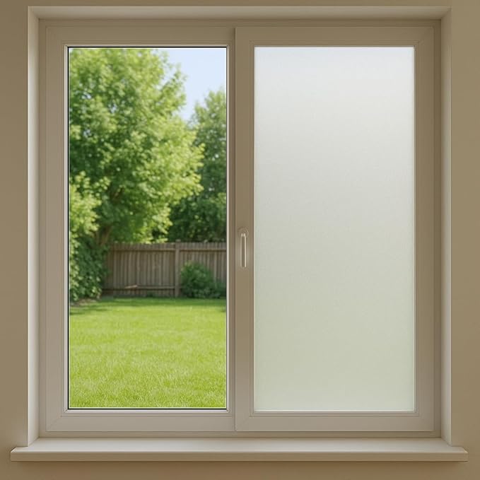 Rockrose Matte Frost Home Window Tint Film - Image 3