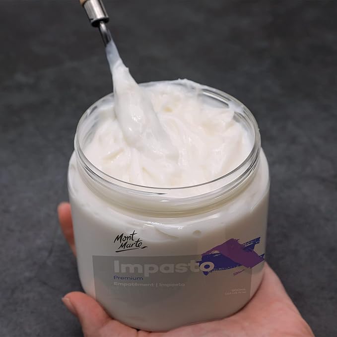 Mont Marte Impasto Acrylic Medium 500ml - Image 2