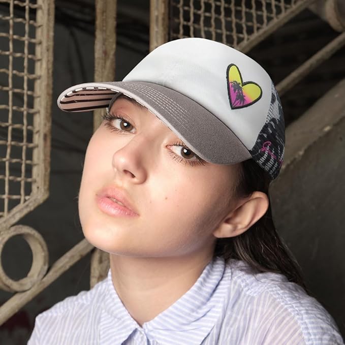 Baseball Cap for Women in Cute Dad Hat Design with Mesh to Stay Cool at The Beach in Summer