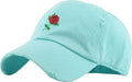 Rose Flowers Love Good Vibes Men Women Dad Hat Baseball Cap Adjustable Unisex