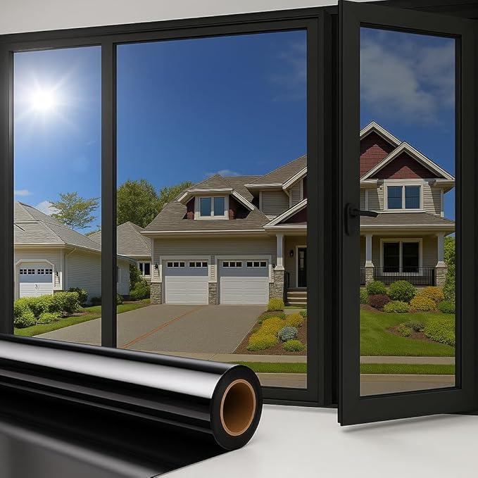Rockrose Professional Blackout Home Window Tint Film - Image 4