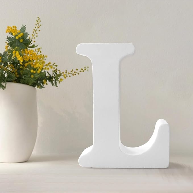 Wood Letters 4.3 Inch, Wooden Letters by UVEPBSMN