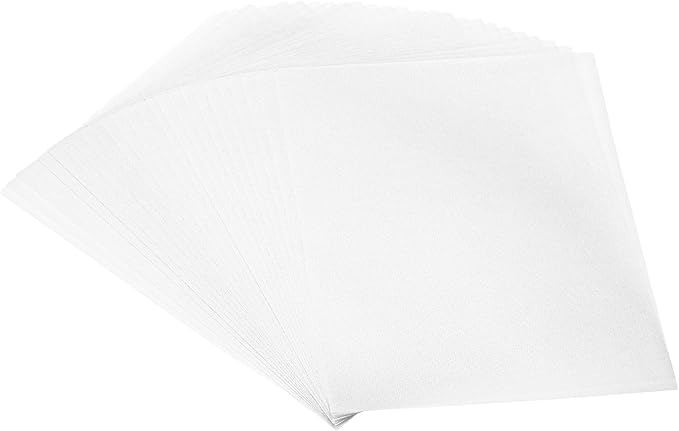 PATIKIL 30 Sheets Vellum Paper 8.5x11inches, Printable Translucent Paper 100GSM by PATIKIL