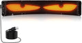 10L0L Golf Cart Devil Eyes Light Sign, Programmable Flexible Screen for Windshield, DIY Dynamic Programmable with App Control,Window Screens for Festivals, Daily