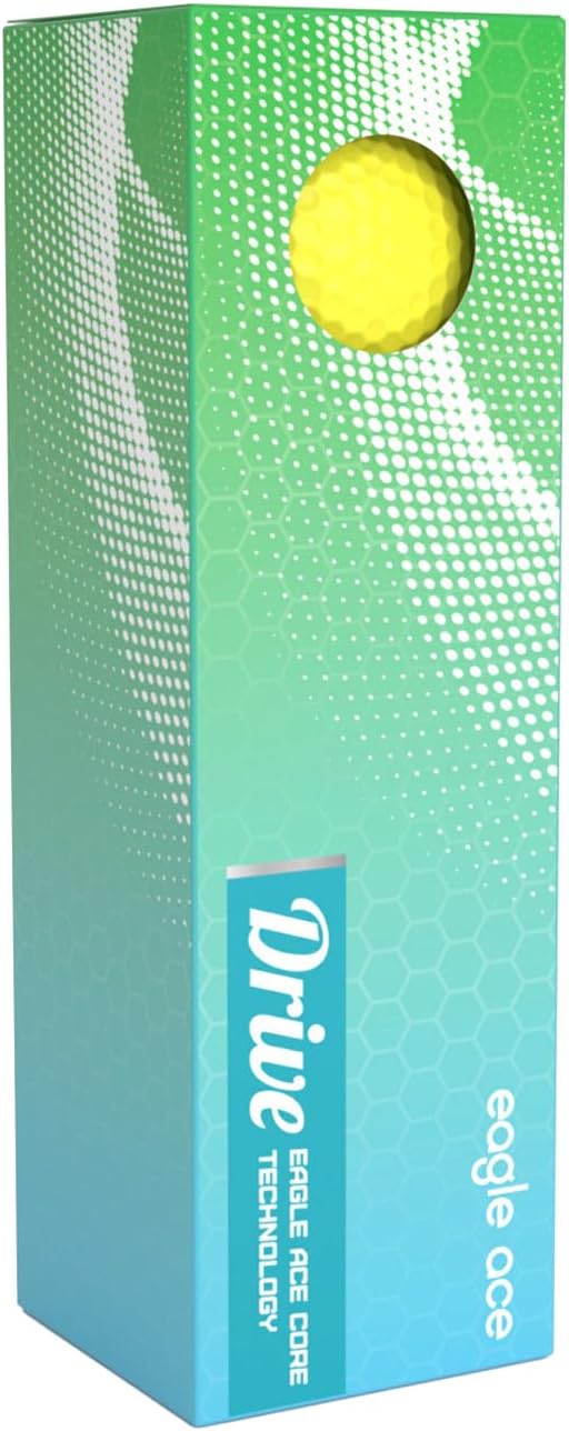 Eagle Ace™️ Drive Golf Balls-2 Layers-Maximum Distance,Optimal Spin Control (2024 Version