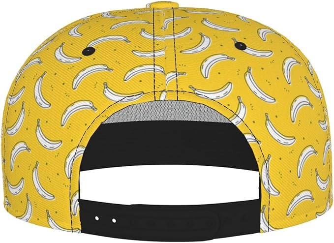 Fashion Snapback Hat for Men Women, Hip Hop Style Baseball Cap Flat Bill Hats Adjustable Trucker Sun Hat