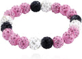 Baseball Bracelet for Women Men Baseball Mom Accessories Essentials Stuff Sparking Bead Bracelet Jewelry Baseballs Sport Fan Bracelet for Sports Game Team