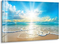 My Photostation.com 35.5Wx30H'' Beautiful Sunset & Ocean Glass Wall ArtTempered by MyPhotostation