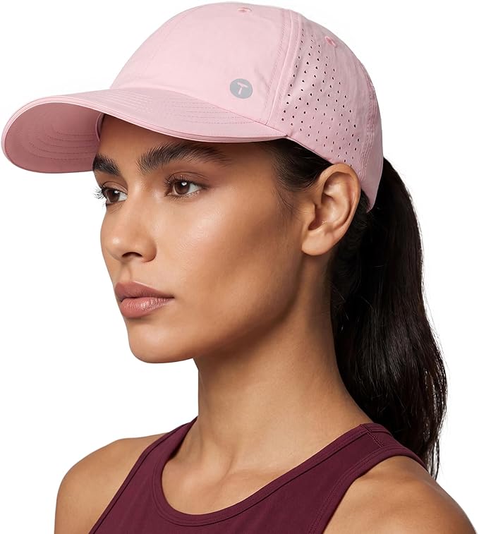 TOP-EX UVCOOLIX™ Cooling High Ponytail Everyday Sports Hat for Women, Breathable Running Golf Walking, UPF 50+ Foldable